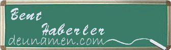 Bent Haberler Visitenkarte